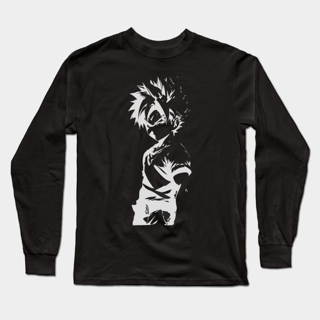 Fan Art Of Goku 08 Long Sleeve T-Shirt by SanTees